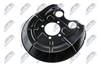 Nty HTO-PL-005 Spritzschutz Bremsscheibe FüR Opel, Saab, Vauxhall