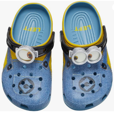 Crocs Despicable Me Classic Clog Kids BRAND NEW Black Blue Size J2 & J4 209489