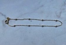 Armkette 750 Gold Mit Kügelchen  Armkettchen Armband