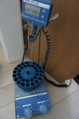 IKA RET Basic safety  control  hotplate/ stirrer  dry block   Probe ETS-D5 swq