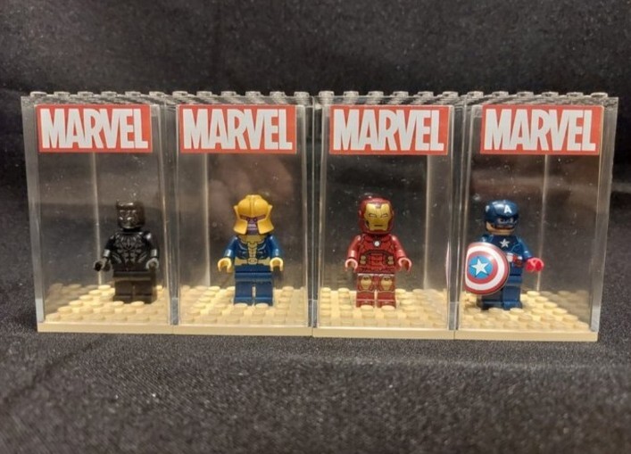Lego Marvel minifigures sous box exclusif de collection premium avec armure Iron Man