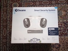Swann - 4-Channel, 2-Camera Indoor/Outdoor Wired 1080p 1TB DVR Surveillance Syst