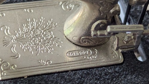 Dolls House 1/12 Scale Miniature Anframa Quality Sewing Machine Toledo Spain - Picture 12 of 15