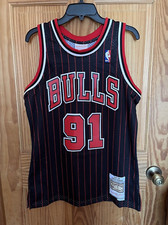 Mitchell  Ness NBA Swingman Bulls Dennis Rodman Alternate Jersey 95-96 Size L