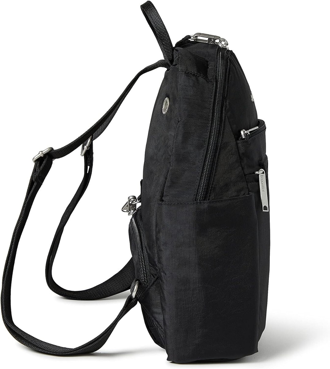 Baggallini Securtex Anti-Theft Vacation Backpack NWT Black Travel RFID $120 Amazon.com: Securtex® Anti-theft Vacation Travel Backpack  main image 4