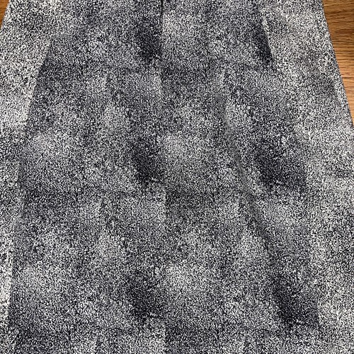 $398 Diane von Furstenberg Black White Dot Texture Eden Dress Sz 4 Shift - Picture 8 of 9