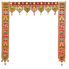 Wall Hanging Door Toran Bandarwal for Home D cor  Size:35.5 X 35.5 Inch 