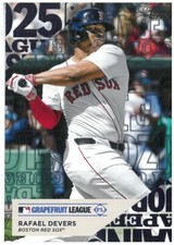 2025 Topps Series 1 Rafael Devers Training Grounds Grapefruit League Red Sox🔥🔥