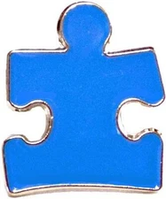 Autism Awareness Puzzle Piece Blue Lapel Hat Pins Raise Awareness Single 7301