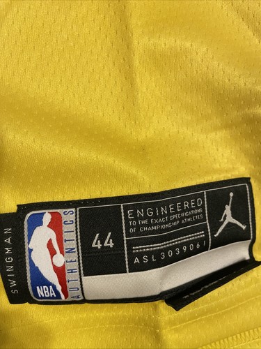 Joel Embiid Jordan Brand 2023 NBA All-Star Game Men's Orange Swingman Jersey M - Picture 10 of 12