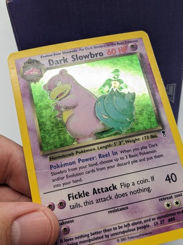 Dark Slowbro Holo Legendary Collection 2002 Pokemon Wotc Era LP/EXC - Imagen 2 de 10