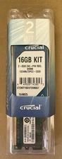 CRUCIAL CT2KIT102472AB667 PC2-5300 DDR2 667 16GB ECC REG KIT (8G x2) FOR SERVER