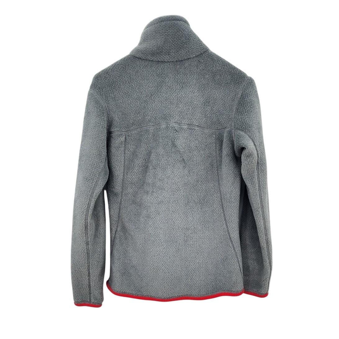 Patagonia Re-Tool Snap-T Pullover Tailored Grey / Nickel X-Dye Aurea Pink Small thumbnail 5