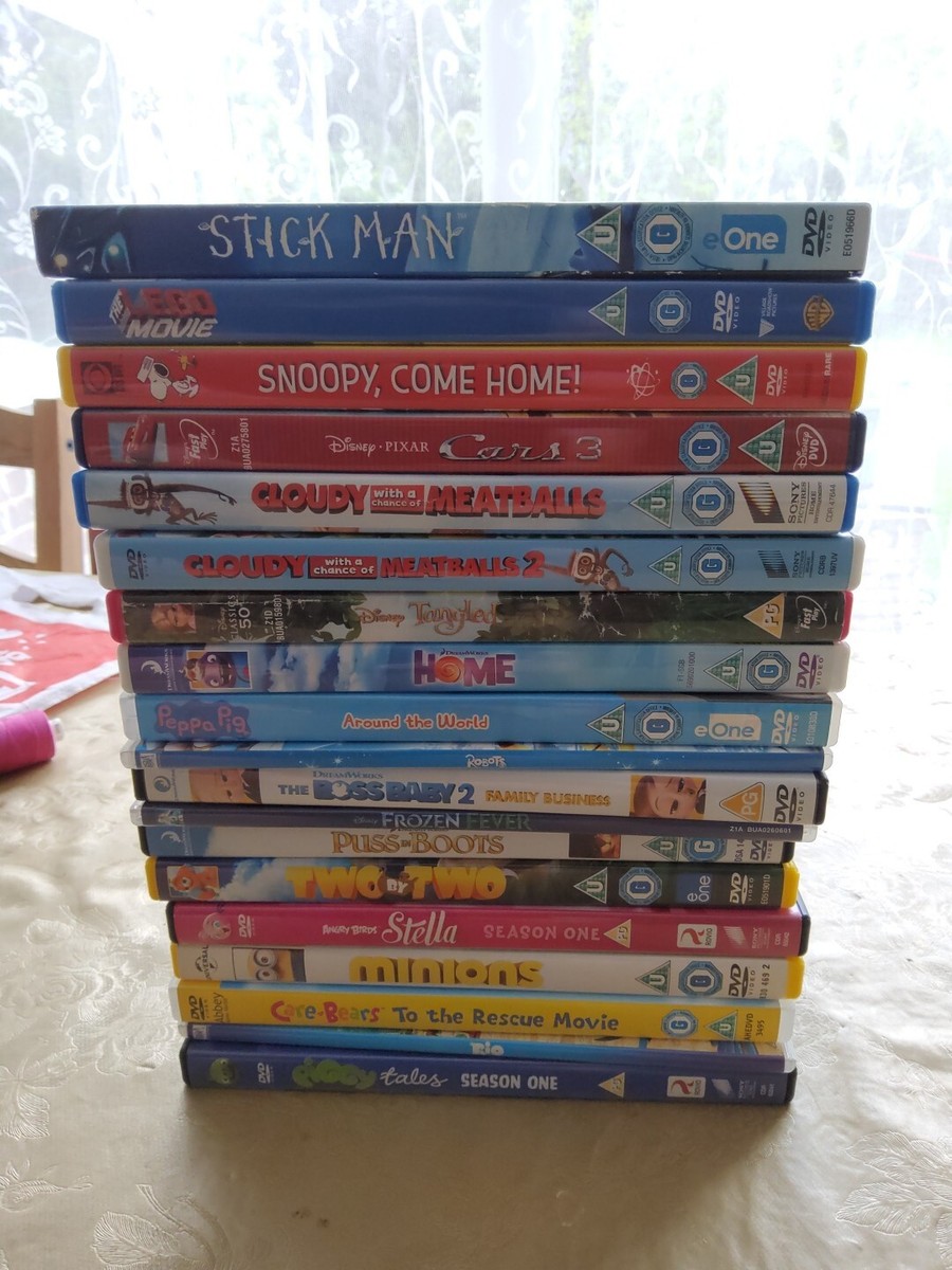 World wide Kids DVDとCD Kids Dvd Bundle Amazing Quaility kids Dvd's 19 Pack Of Different