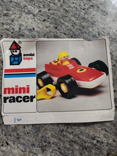 Vintage Ambi Toys Mini Racer Without Figure - Picture 2 of 5