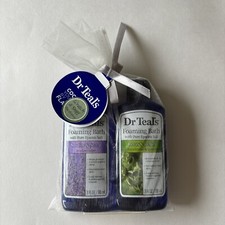 Dr Teal's Foaming Bath 2pk Relax  Relief / Soothe  Sleep 3 fl oz ea New