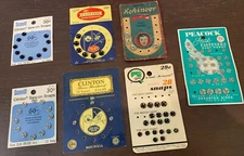 Vintage Snap Fastener Lot Of 7