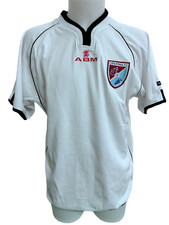 MAGLIA LUPA ROMA MATCH WORN INDOSSATA SHIRT JERSEY CAMISETA VINTAGE LEGA PRO