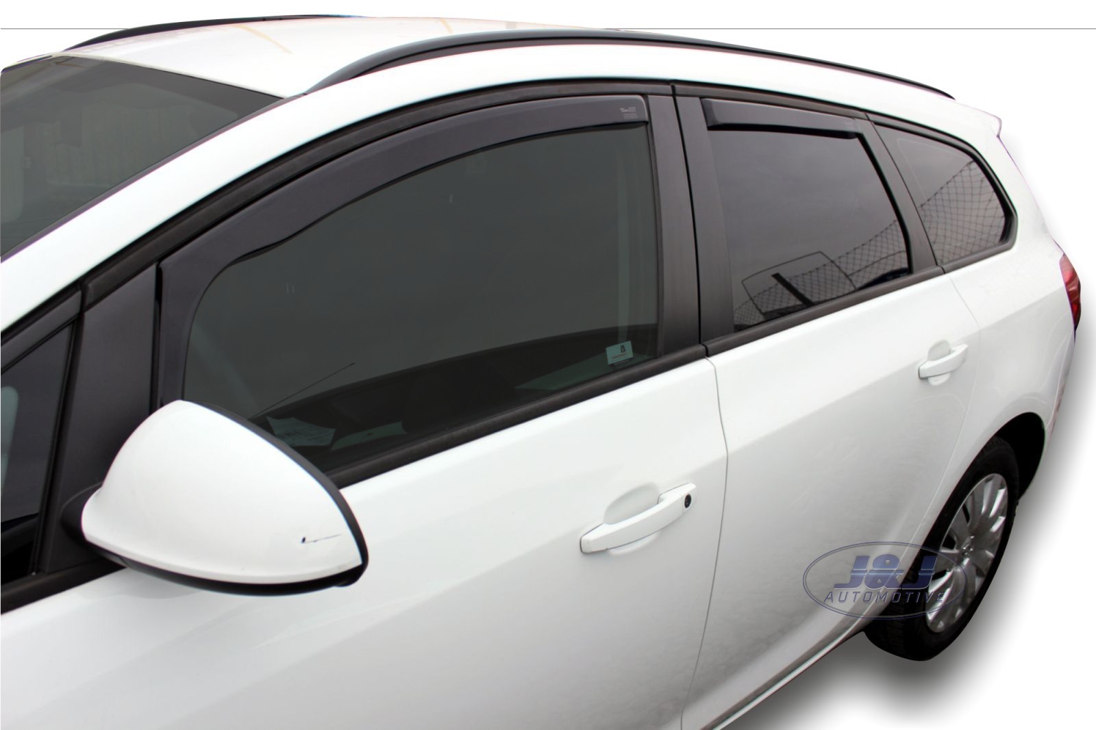 TO FIT VAUXHALL ASTRA J mk6 ESTATE 2011 2016 wind deflectors 4pc