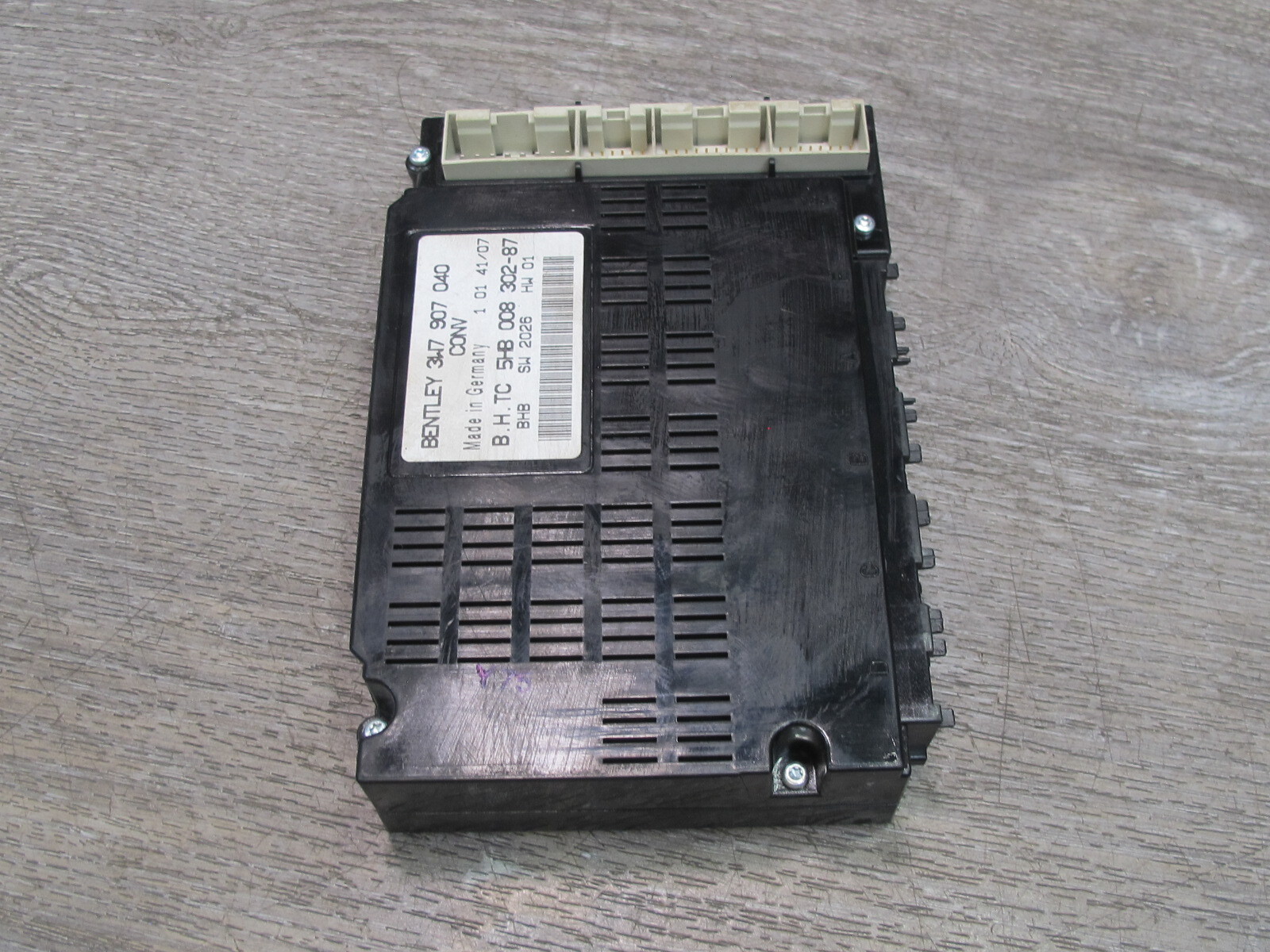 03-12 BENTLEY CONTINENTAL GTC GT A/C HEATER TEMPERATURE CONTROL MODULE