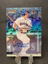 2021 Topps Stadium Club Chrome Jarred Kelenic Orange Refractor Auto 3/25 RC