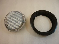 Dialight 14V-Max LED 4"-Round Clear Gmt Back-up Lamp Assy, pn 46121CB