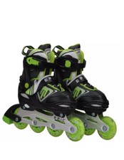 Epic Boys 5/6 Rage Inline Skates Green  Black