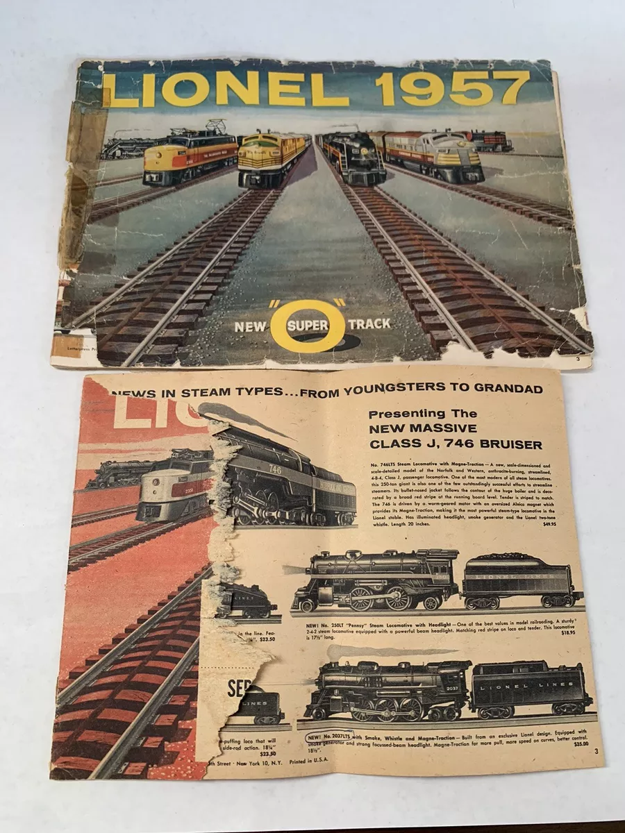 1957 lionel sales train set value