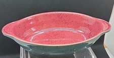 DENBY Harlequin 8 Au Gratin Dish with Round T...