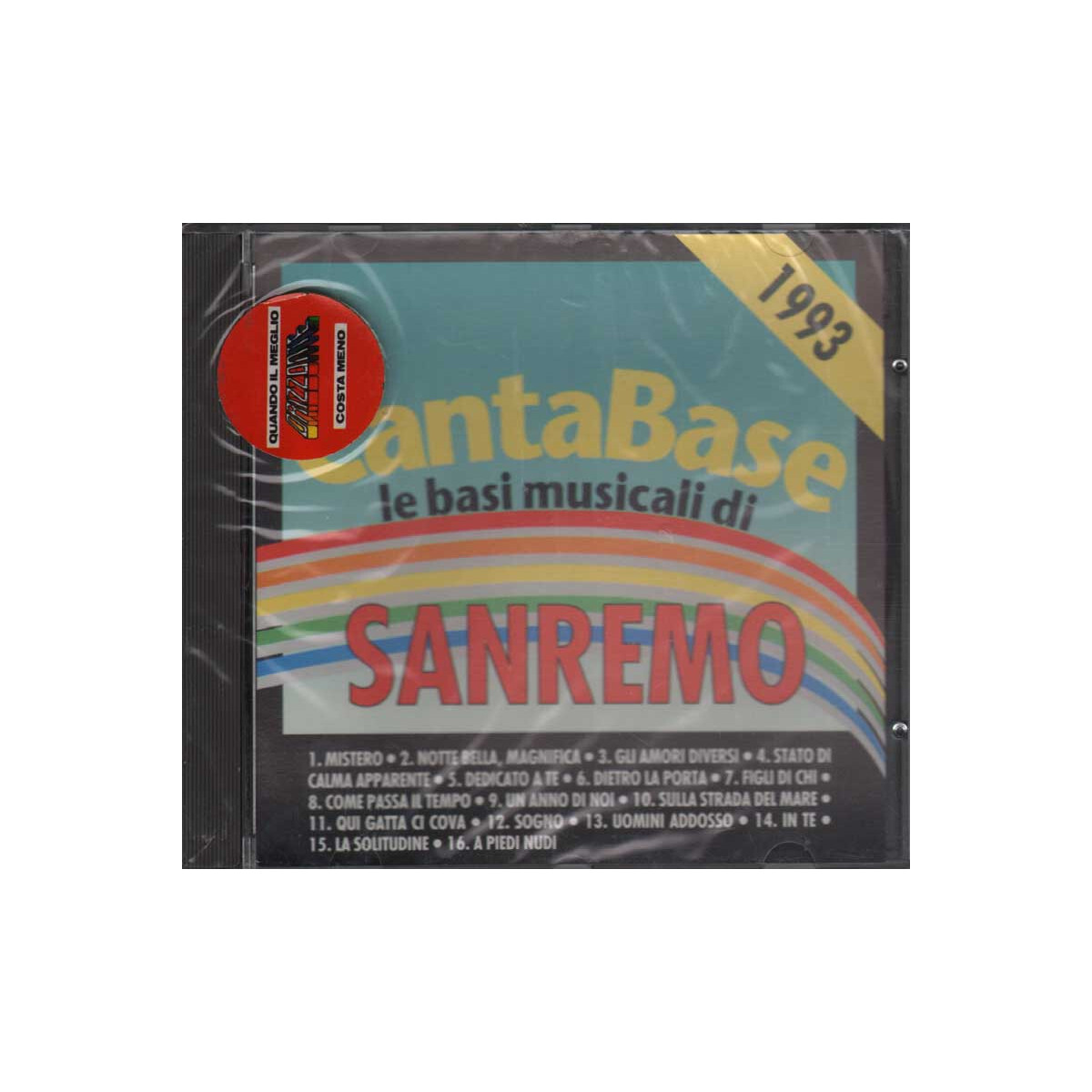 Canta Base CD Le Basi Musicali di Sanremo / Disci Ricordi Sigillato