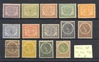 DUTCH INDIES-NED INDIE -#40/48 , 50/50a , 51/52 , 54 * MH -MOST VF