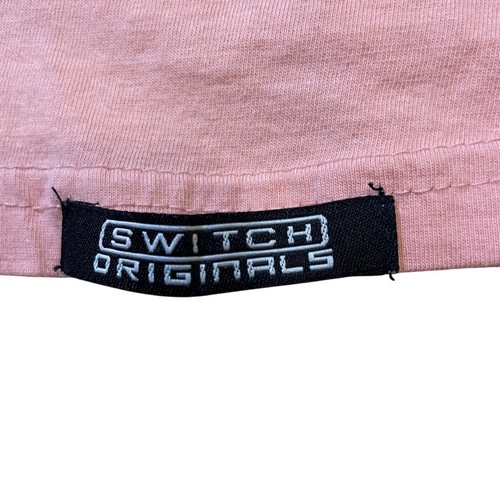 Switch Remarkable Cut Out T-Shirt Zipper Detail Short Sleeve Top Women's Size L - Picture 6 of 8