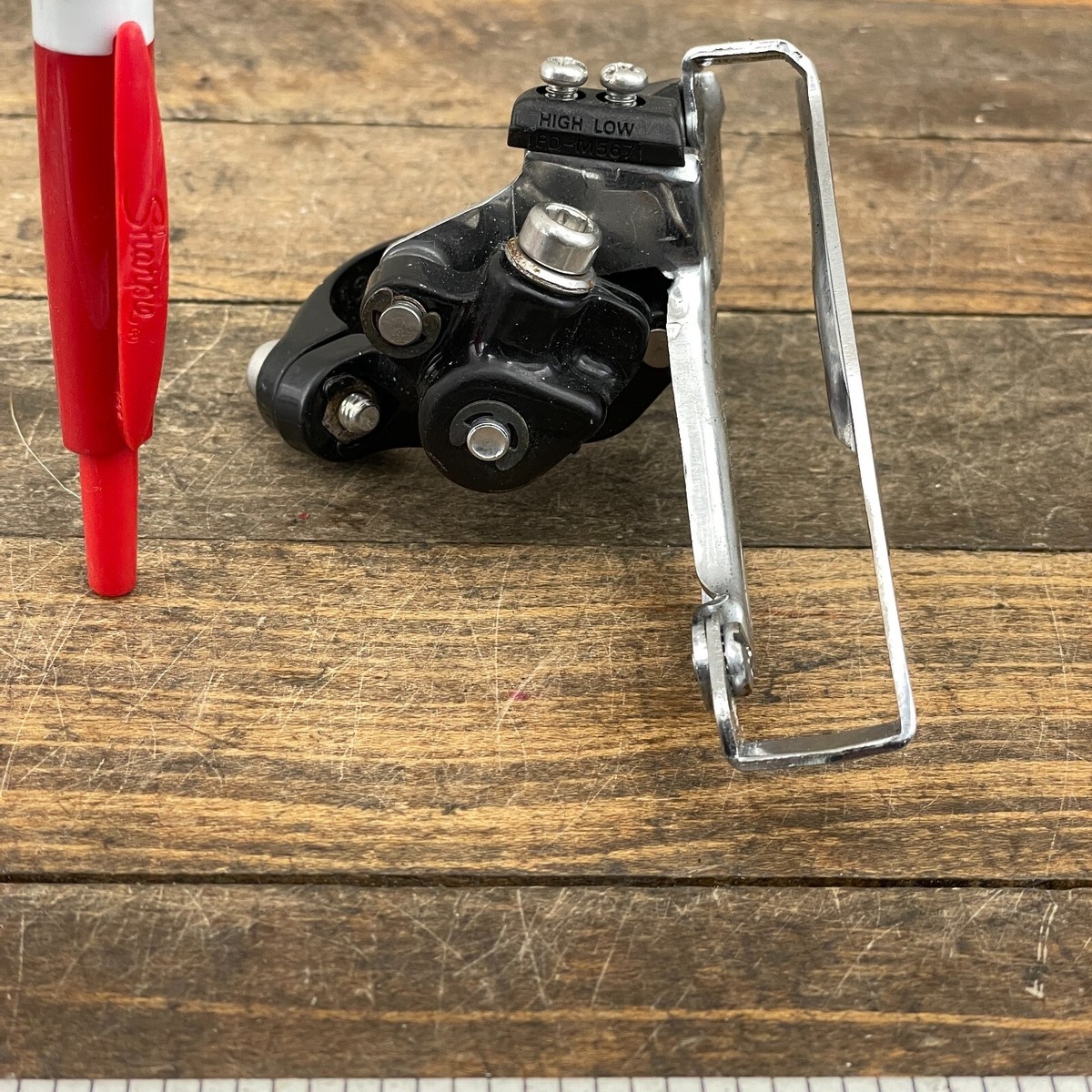 Dérailleur Avant Shimano Deore LX FD-M567 E-Type Triple - NOS (Nouveau Ancien Stock)