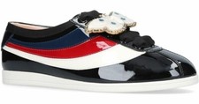 ZAPATILLAS GUCCI FALACER MARIPOSA CHAROL ENCANTO MARIPOSA DESMONTABLE 36/6