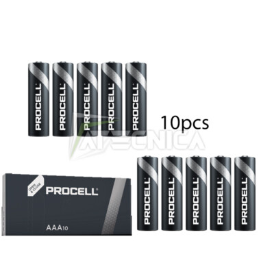 10 Ministilo AAA Duracell Procell Industrial LR3 1,5V Professionelle Batterien