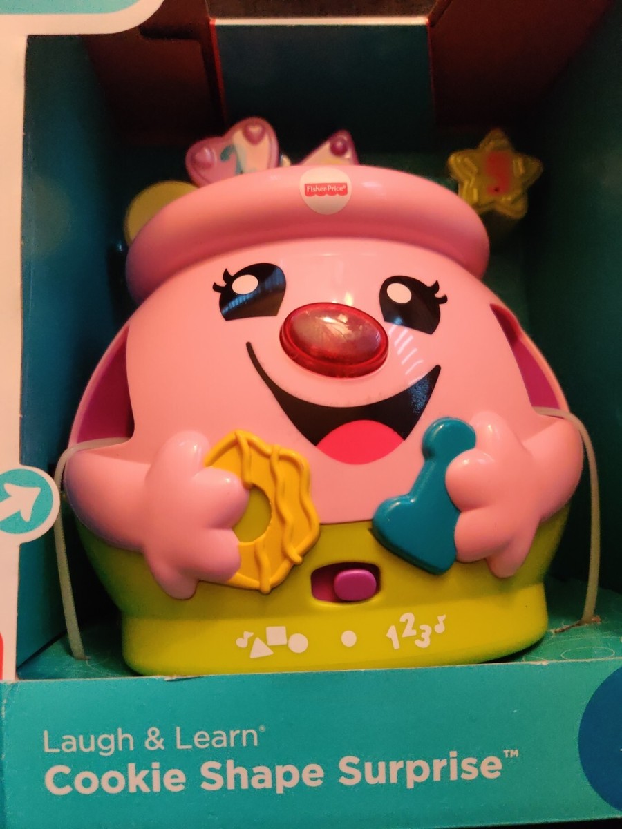 Fisher Price Laugh Toy Cookie Shape Fisher-Price Musical Learning