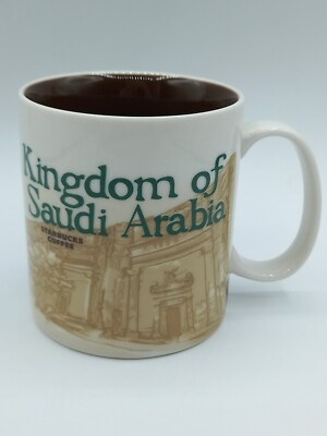 Starbucks Coffee Kaffeetasse Kingdom of Saudi Arabia Sammeltasse 2011 neuwertig