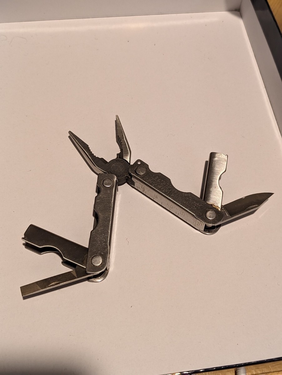 LEATHERMAN - ヴィンテージ LEATHERMAN マルチツール（初期型） Vintage LEATHERMAN Tool Multi-Tool w/Original Leather Case