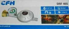 CFH® DRF 465 Gasdruckregler Füllstandsanzeige Druckregler Manometer 50 mbar NEU
