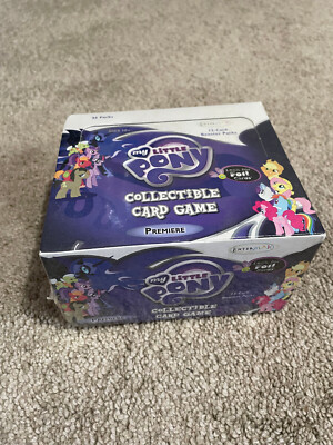 2013 Premiere 36ct Booster Box New MLP Sealed - My Little Pony CCG 36 packs  | eBay
