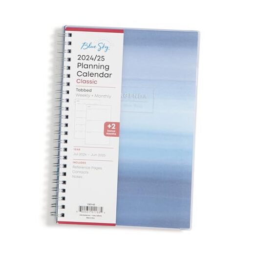2024-2025 Academic Year Weekly and Monthly Planner, 5