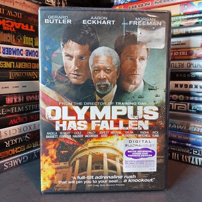 Olympus has Fallen (DVD, 2013) Morgan Freeman, BRAND NEW - SEALED - SHIPS FREE