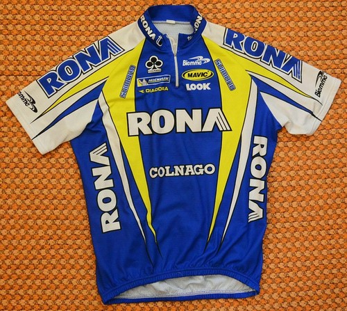 Rona-Colnago CICLISMO SHIRT by BIEMME, Taglia-Large, Look, Shimano | eBay