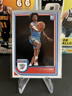2022-23 Panini Hoops RC #242 Jalen Williams Oklahoma City Thunder