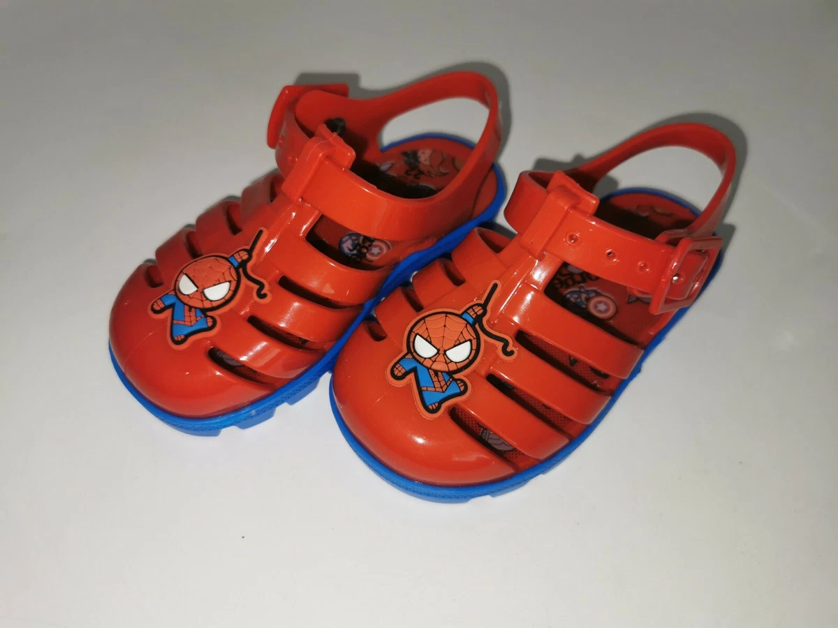 Spiderman jelly shoes clearance