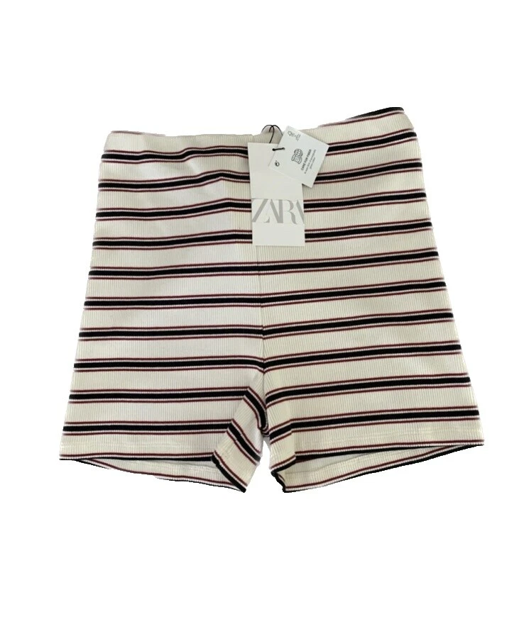 Zara Striped Shorts for Women