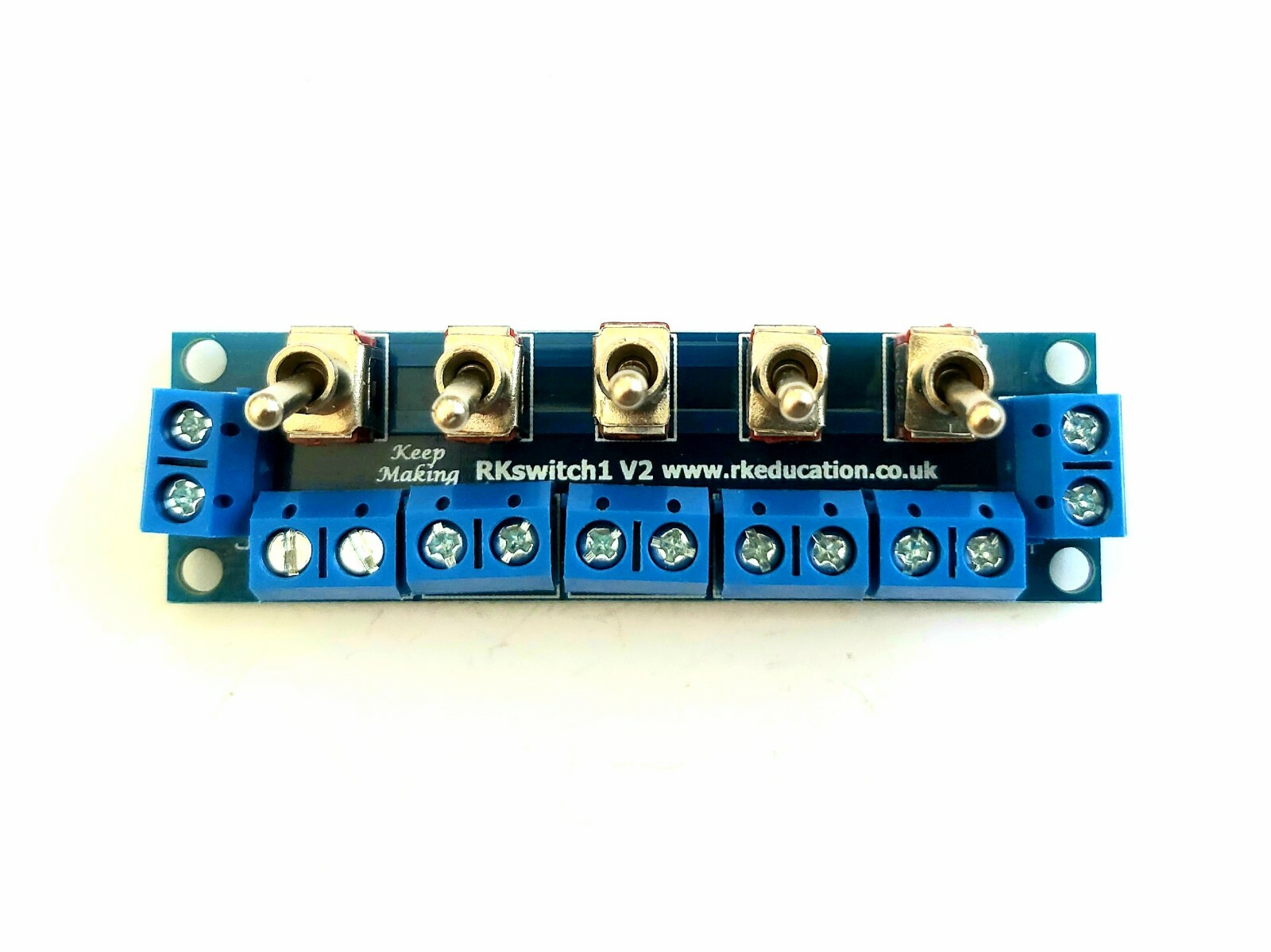 RKswitch1 V2 Toggle Switch Module for Model Railway for lighting ...