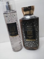 Bath Body Works Little Black Party Dress Fine F. Mist 8.oz & shower gel (2pk)