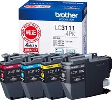 Brother Industries brother genuine Ink cartridge 4-color pack LC3111-4PK