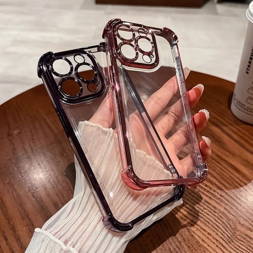 Funda de transparente Para iPhone 16 Pro Max 15 14 13 12 ShockProof Bumper Case - Imagen 3 de 19